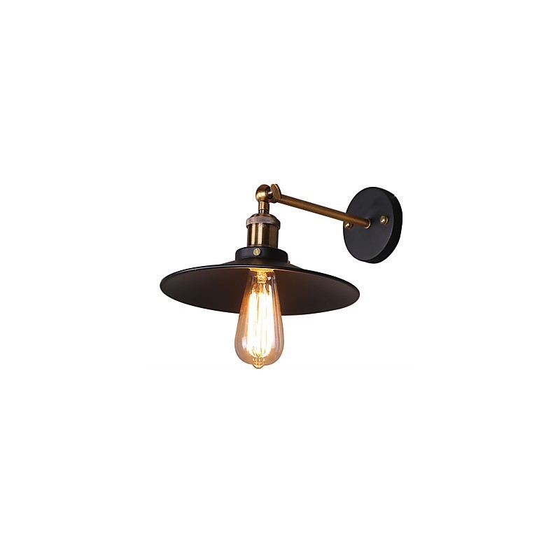 Traditional Classic Rustic Lodge Country Painting Feature for Swing Arm Ambient Light Wall Sconces Wall Light