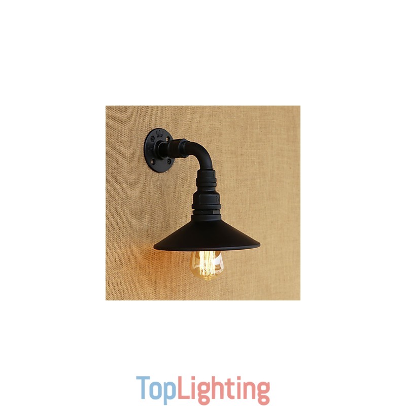 Rustic Lodge Country Retro Painting Feature for Mini Style Ambient Light Wall Sconces