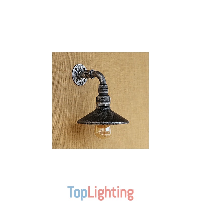 Rustic Lodge Country Retro Painting Feature for Mini Style Ambient Light Wall Sconces