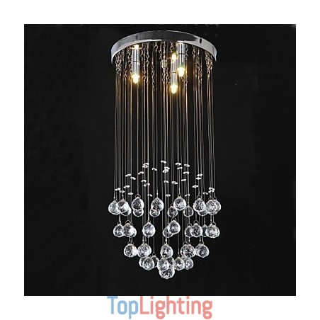 Traditional Classic Crystal Chrome Metal Flush Mount Traditional Classic Crystal Chrome Metal Flush Mount