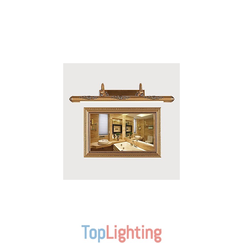 Mirror Lamp 80CM 1Traditional Vintage Antique Brass Feature for