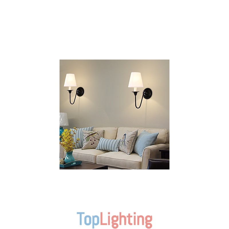 Rustic Lodge Black Oxide Finish Feature for Eye Protection Ambient Light Wall Sconces Wall Light