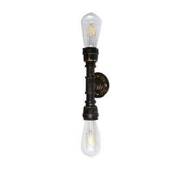 Rustic Lodge Traditional Classic Antique Brass Feature for Ambient Light Wall Sconces Wall Light