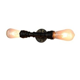 Rustic Lodge Traditional Classic Antique Brass Feature for Ambient Light Wall Sconces Wall Light