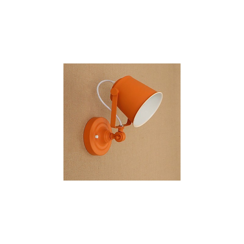 Painted Steel Wall Lamp Dumb Black American Coffee Decoration Retro Wall Light Lightsaber Lamp On Wall