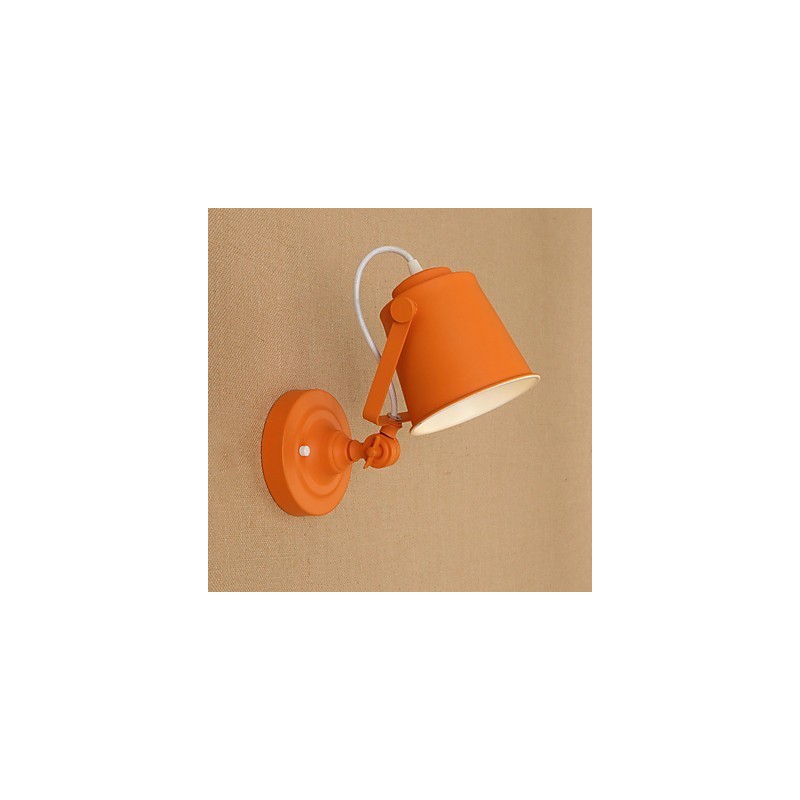 Painted Steel Wall Lamp Dumb Black American Coffee Decoration Retro Wall Light Lightsaber Lamp On Wall