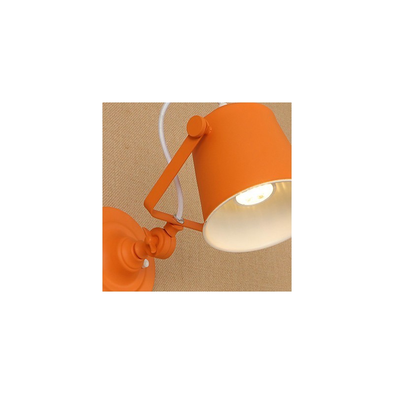 Painted Steel Wall Lamp Dumb Black American Coffee Decoration Retro Wall Light Lightsaber Lamp On Wall