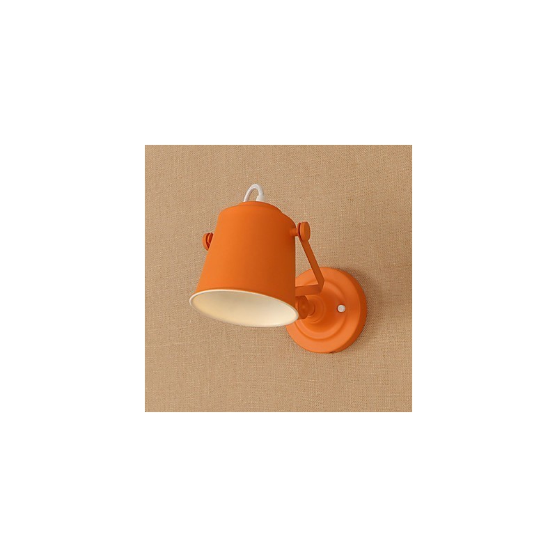 Painted Steel Wall Lamp Dumb Black American Coffee Decoration Retro Wall Light Lightsaber Lamp On Wall