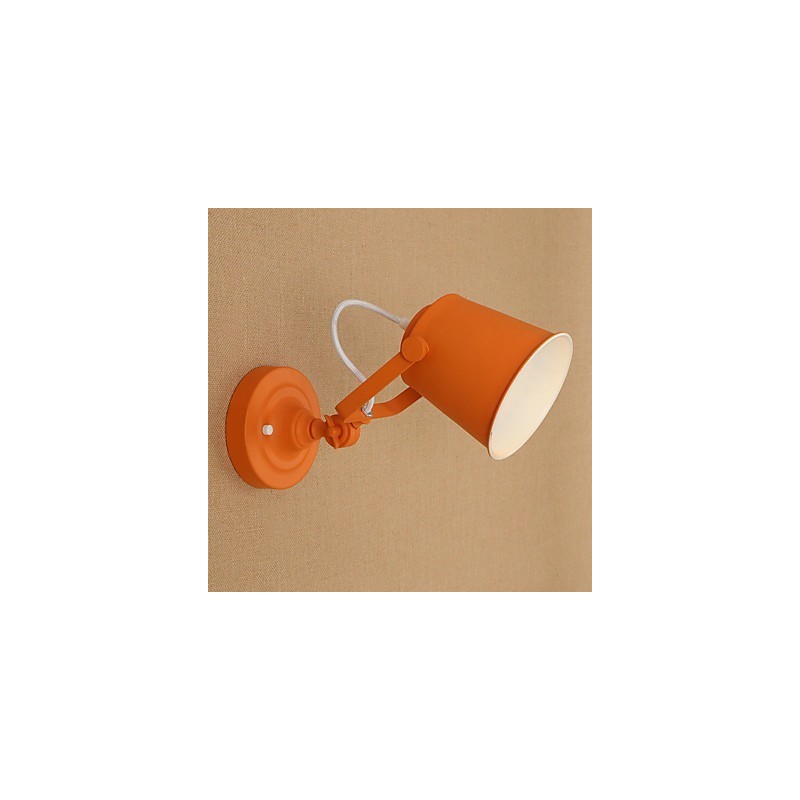 Painted Steel Wall Lamp Dumb Black American Coffee Decoration Retro Wall Light Lightsaber Lamp On Wall