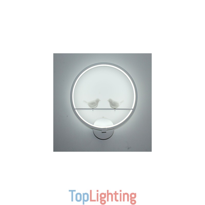 The Bedroom Wall Lamp Bedside Lamp And Creative Personality Of Modern Minimalist Circular Stairs Corridor Wall Lamp
