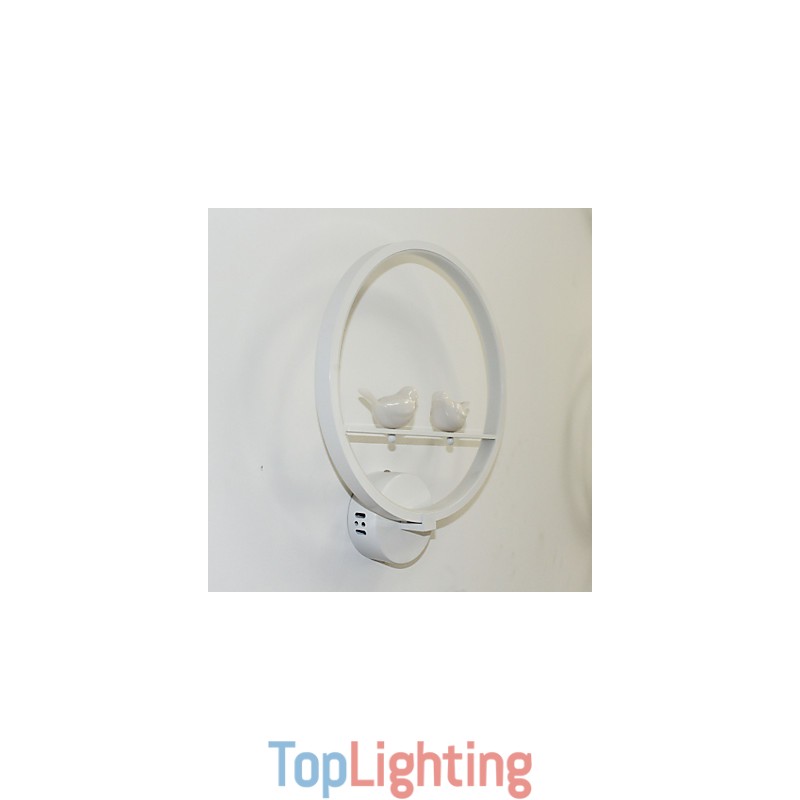 The Bedroom Wall Lamp Bedside Lamp And Creative Personality Of Modern Minimalist Circular Stairs Corridor Wall Lamp
