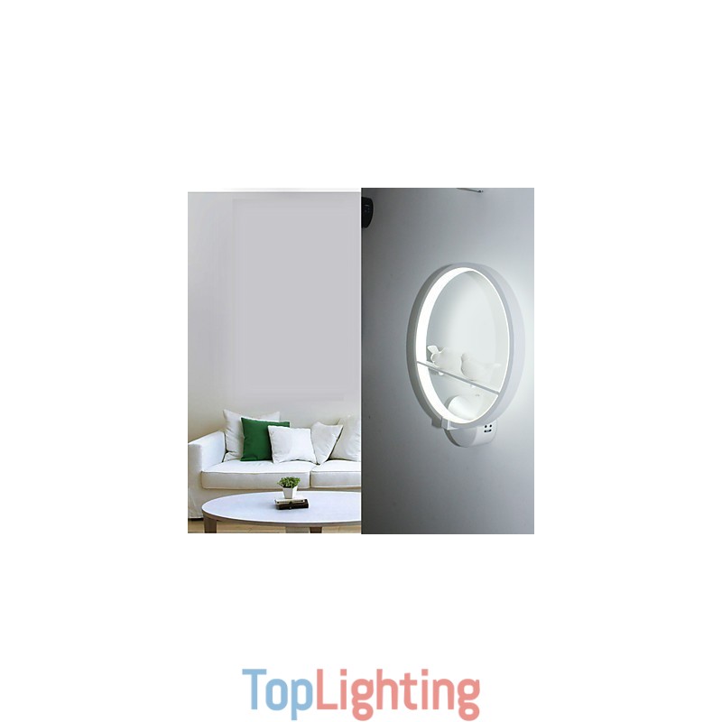 The Bedroom Wall Lamp Bedside Lamp And Creative Personality Of Modern Minimalist Circular Stairs Corridor Wall Lamp