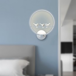 Modern Contemporary Painting Feature for Ambient Light Wall Lights Wall Light