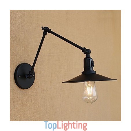 Country Retro Painting Feature for Mini Style Swing Arm Swing Arm Lights Wall Light Country Retro Painting Feature for Mini Style Swing Arm Swing Arm Lights Wall Light