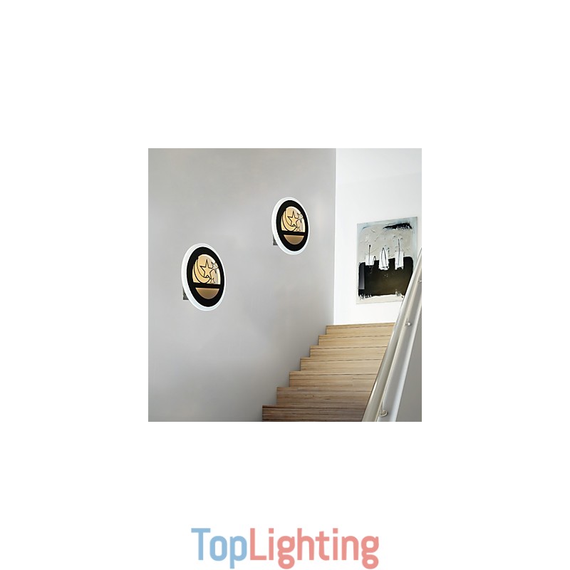 Modern Minimalist Wall Lamp Entrance Stair Lamp Creative Hotel La Terrazza Project Lamps