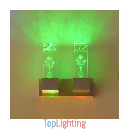 Multi Color Novelty Feature for Mini Style Ambient Light Wall Sconces Wall Light Lamp Rose Light Multi Color Novelty Feature for Mini Style Ambient Light Wall Sconces Wall Light Lamp Rose Light