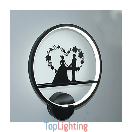 Aluminum Product Wall Lamp Modern Minimalist Creative Wall Lamp Fashionable Living Room Background Wall Balcony Lamp Corridor Lights