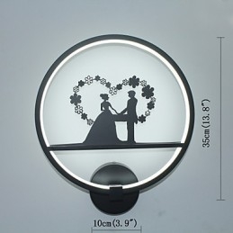 Aluminum Product Wall Lamp Modern Minimalist Creative Wall Lamp Fashionable Living Room Background Wall Balcony Lamp Corridor Lights