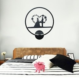 Aluminum Product Wall Lamp Modern Minimalist Creative Wall Lamp Fashionable Living Room Background Wall Balcony Lamp Corridor Lights