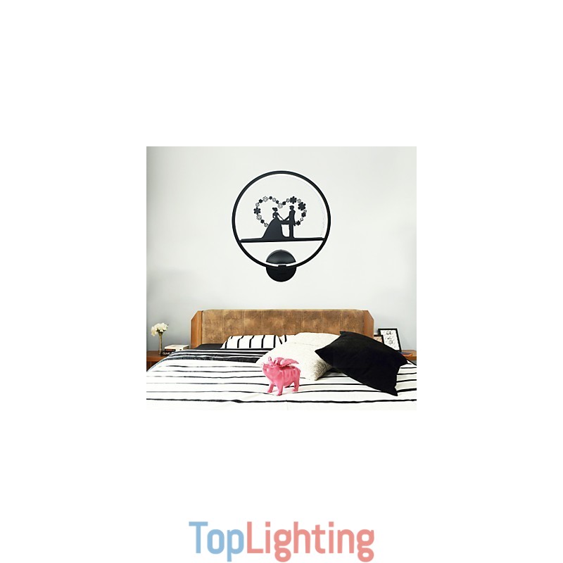 Aluminum Product Wall Lamp Modern Minimalist Creative Wall Lamp Fashionable Living Room Background Wall Balcony Lamp Corridor Lights