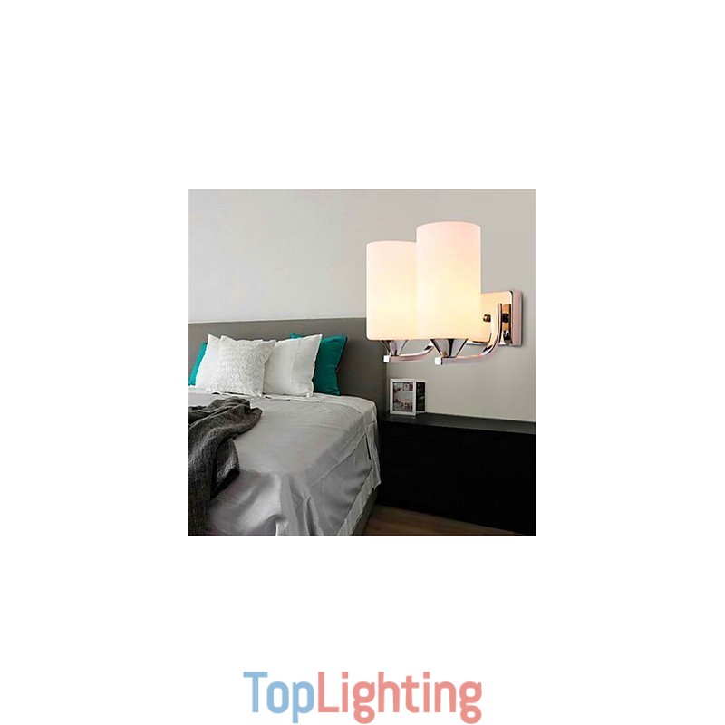 Simple Warm Living Room Bedroom Corridor Corridor Balcony Double Wall Lamp