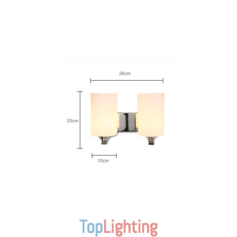 Simple Warm Living Room Bedroom Corridor Corridor Balcony Double Wall Lamp