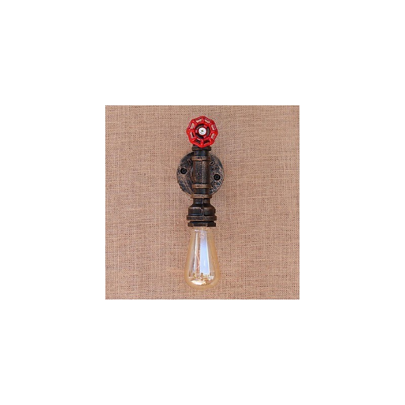 Nostalgia Simple Water Pipe Decorative Small Wall Lamp Wall Light