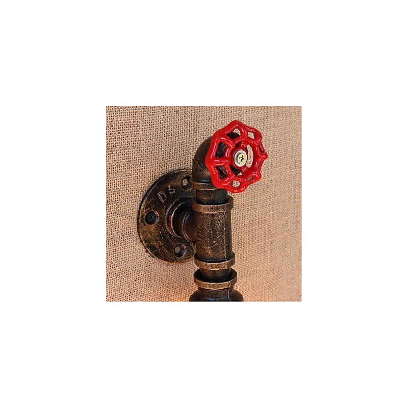 Nostalgia Simple Water Pipe Decorative Small Wall Lamp Wall Light
