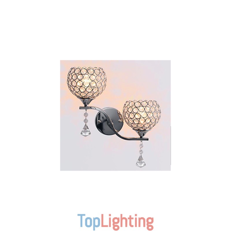 Modern Minimalist Living Room Corridor Corridor Crystal Wall Lamp