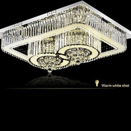 Modern Contemporary Glass Flush Mount
