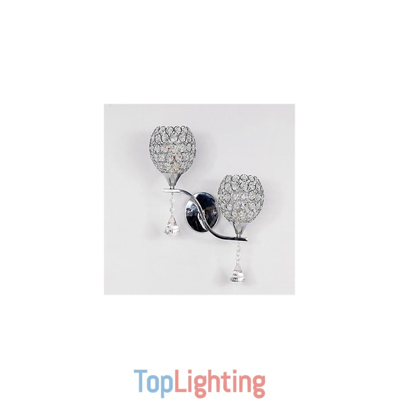 Modern Minimalist Living Room Corridor Corridor Crystal Wall Lamp