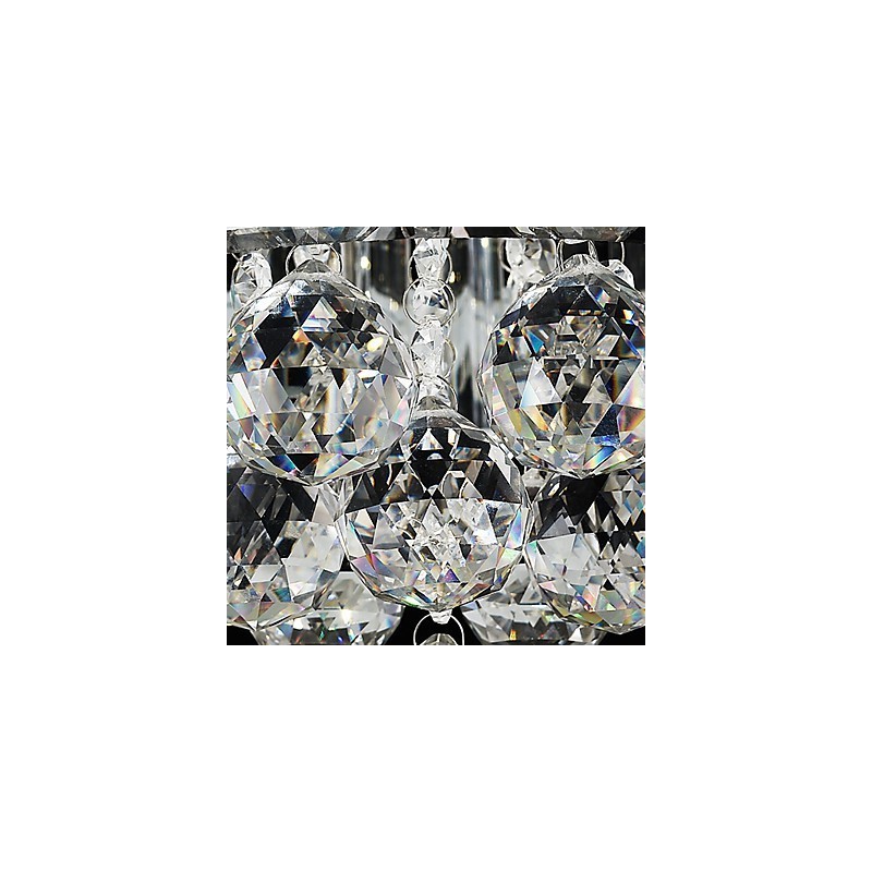 Modern Contemporary Glass Flush Mount