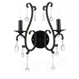Country Chrome Feature for Mini Style Ambient Light Wall Sconces Wall Light