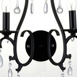 Country Chrome Feature for Mini Style Ambient Light Wall Sconces Wall Light