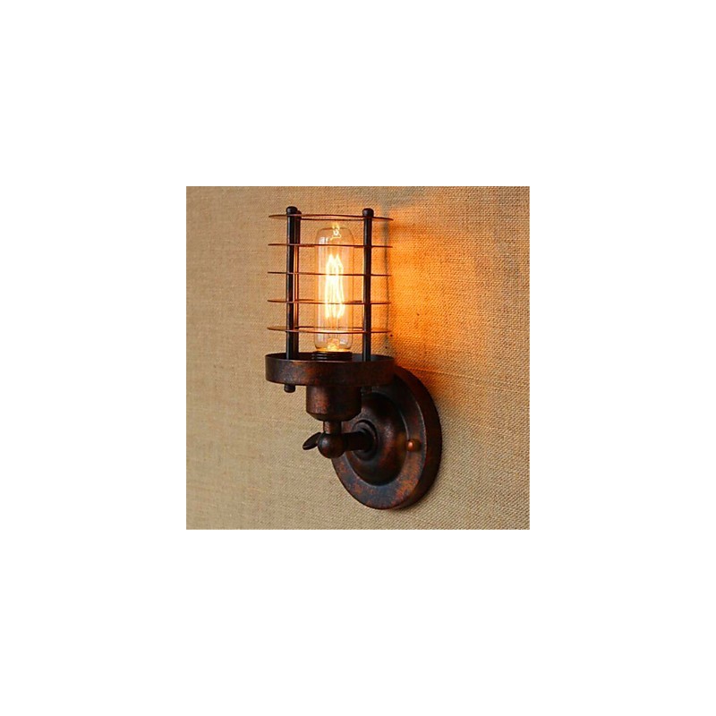 Rustic Lodge Country Antique Brass Feature for Ambient Light Wall Sconces Wall Light