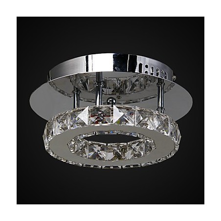 Modern Contemporary Crystal Chrome Metal Flush Mount Modern Contemporary Crystal Chrome Metal Flush Mount