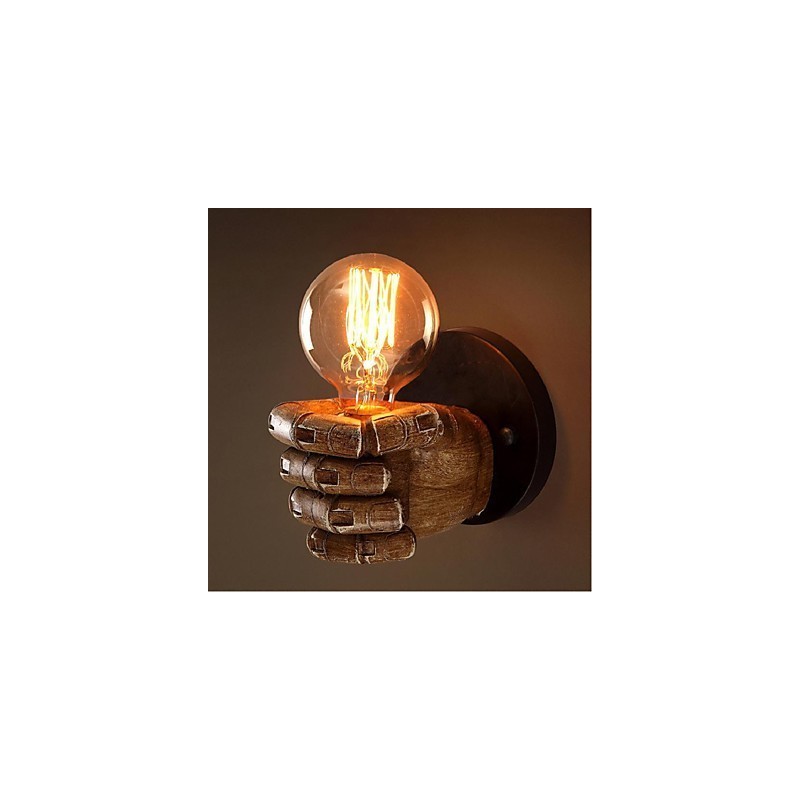 Rustic Lodge Painting Feature for Ambient Light Wall Sconces Wall Light