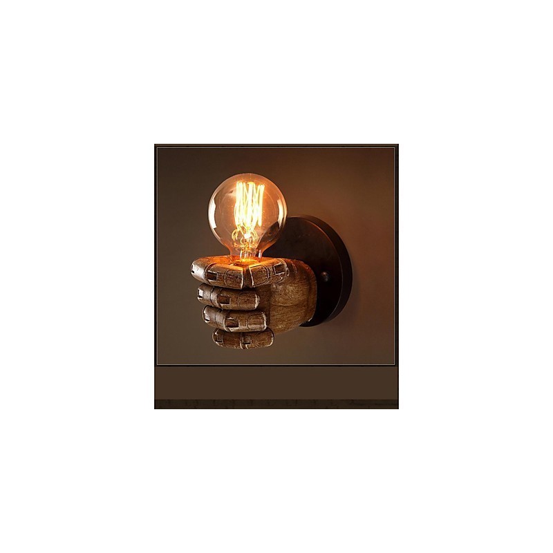 Rustic Lodge Painting Feature for Ambient Light Wall Sconces Wall Light