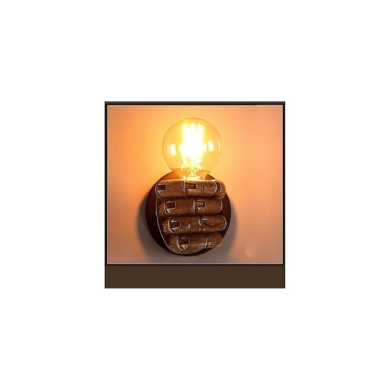 Rustic Lodge Painting Feature for Ambient Light Wall Sconces Wall Light