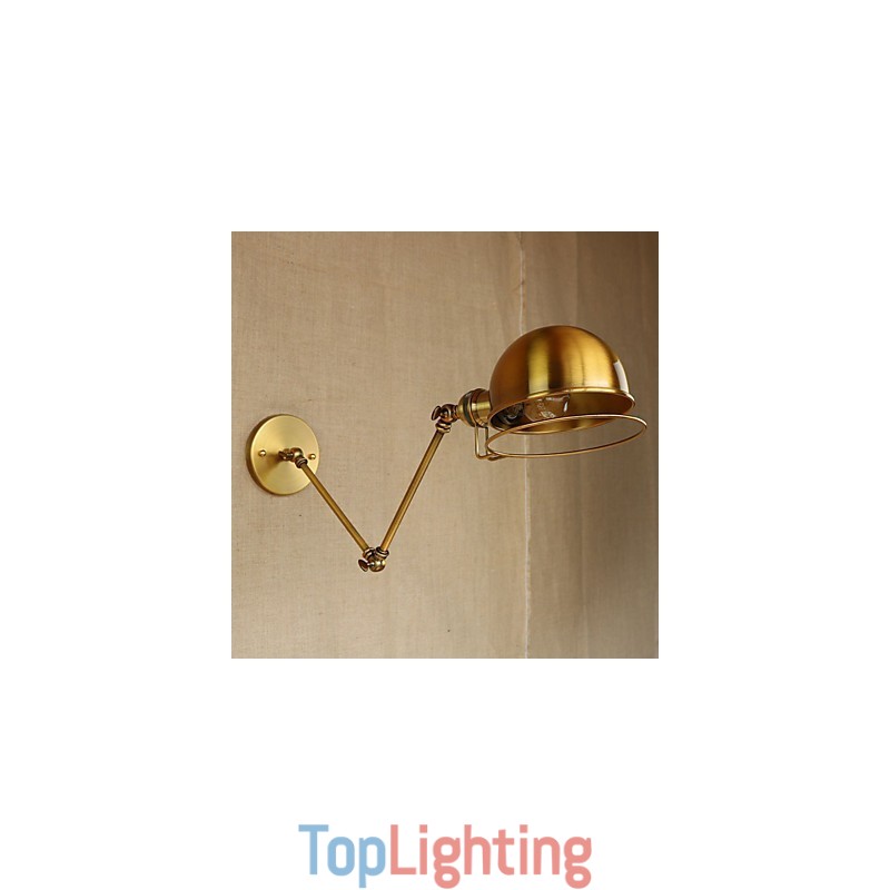 Industrial Retro European Style Village Character Lighting Decorative Wall Lamp Iron arm