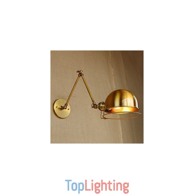 Industrial Retro European Style Village Character Lighting Decorative Wall Lamp Iron arm