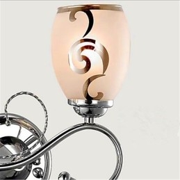 Modern Contemporary Electroplated Feature for Crystal Mini Style Ambient Light Wall Sconces