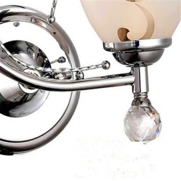 Modern Contemporary Electroplated Feature for Crystal Mini Style Ambient Light Wall Sconces