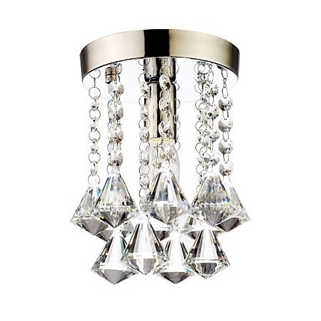 Modern Contemporary Traditional Classic Country Crystal Mini Style Chrome Crystal Flush Mount Modern Contemporary Traditional Classic Country Crystal Mini Style Chrome Crystal Flush Mount