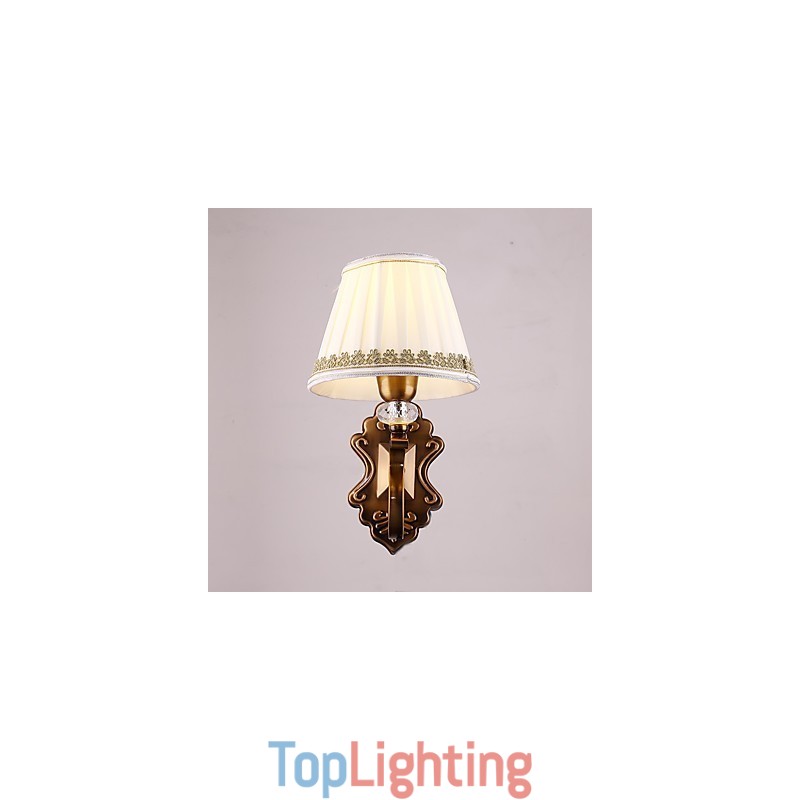 Traditional Classic Electroplated Feature for Eye Protection Downlight Wall Sconces Wall Light