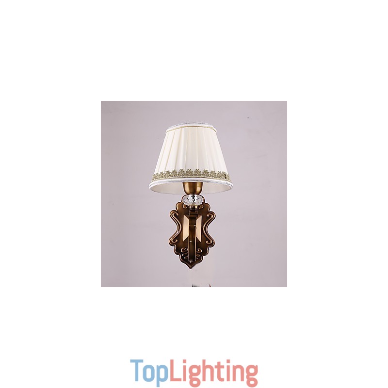 Traditional Classic Electroplated Feature for Eye Protection Downlight Wall Sconces Wall Light