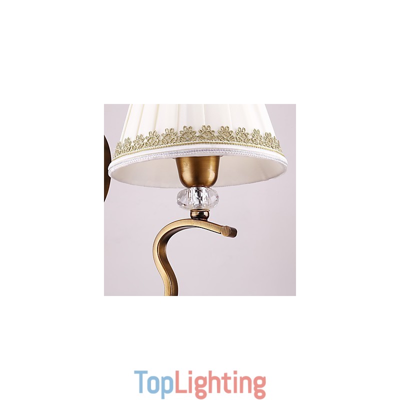 Traditional Classic Electroplated Feature for Eye Protection Downlight Wall Sconces Wall Light