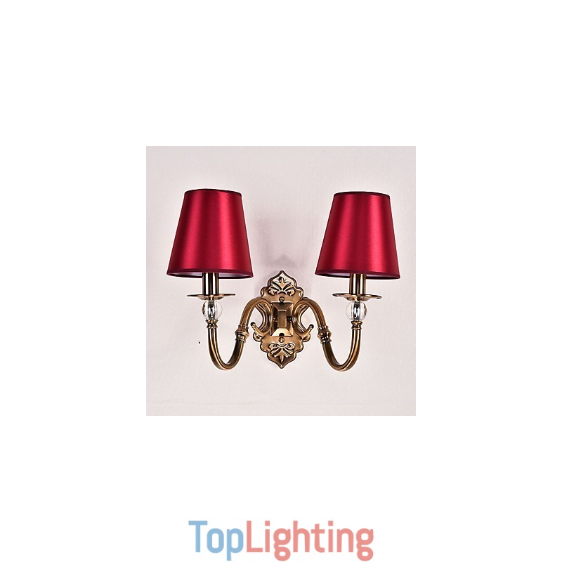 Traditional Classic Electroplated Feature for Eye Protection Downlight Wall Sconces Wall Light