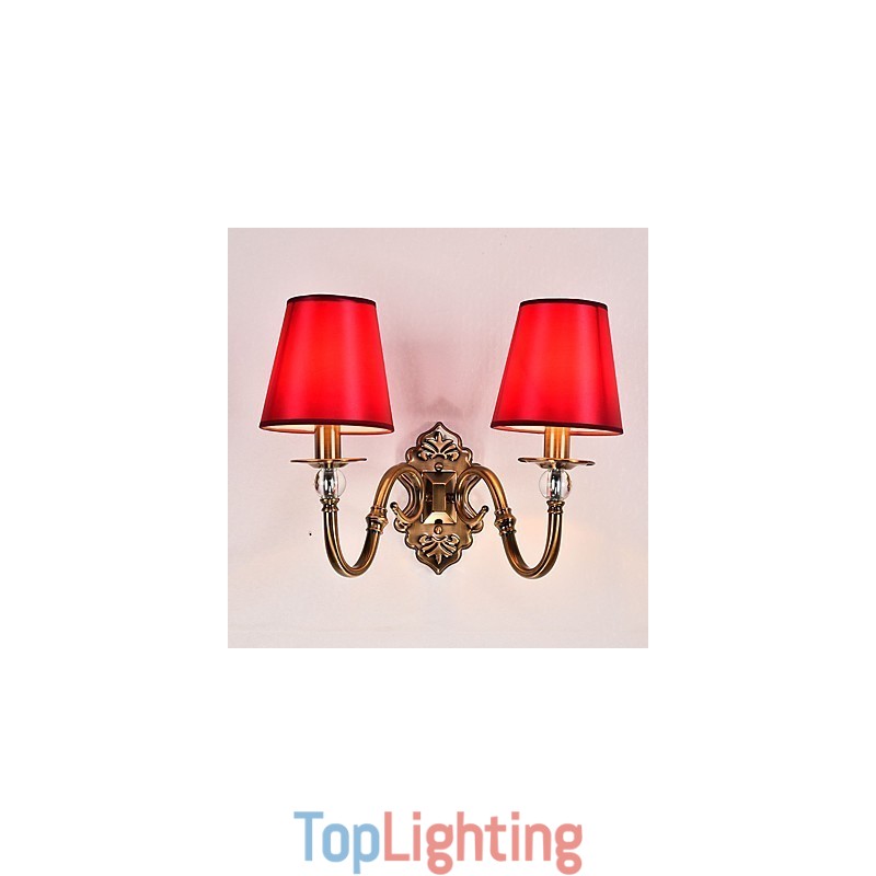 Traditional Classic Electroplated Feature for Eye Protection Downlight Wall Sconces Wall Light