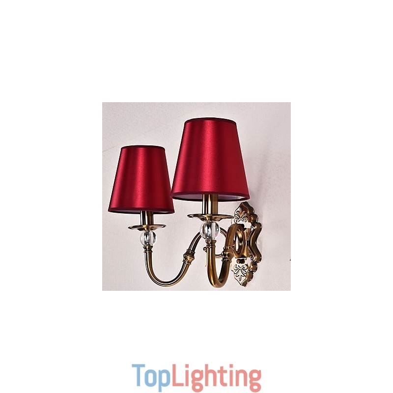 Traditional Classic Electroplated Feature for Eye Protection Downlight Wall Sconces Wall Light
